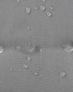 Beliani 2 Puutarhatuolin Setti, Harmaat Istuintyynyt Maui Discount