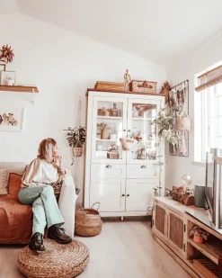 Beliani Astiakaappi 4 Ovea 2 Laatikkoa Kermanvalkoinen Seatlle Store