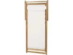 Beliani Aurinkotuoli Akaasia Vaalea Puu/Luonnonvalkoinen Anzio Online