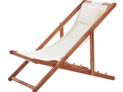 Beliani Aurinkotuoli Akaasia 2X Vaihtokankaat (Useita) Tumma Puu Avellino Shop