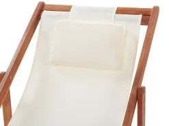 Beliani Aurinkotuoli Akaasia 2X Vaihtokankaat (Useita) Tumma Puu Avellino Shop