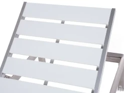 Beliani Aurinkotuoli Alumiini Valkoinen Nardo Outlet