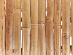 Beliani Aurinkotuoli Bambu Vaalea Puu/Luonnonvalkoinen Ligure Best Sale