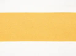 Beliani Aurinkotuoli Pehmusteilla Keltavalkoinen Cesana Hot