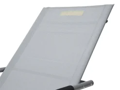 Beliani Aurinkotuoli Teras Keinuva Harmaa Carano Flash Sale