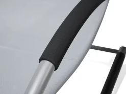 Beliani Aurinkotuoli Teras Keinuva Harmaa Carano Flash Sale