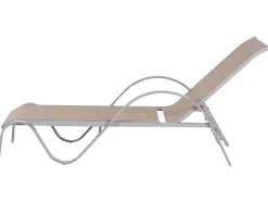 Beliani Aurinkotuoli Vaaleanruskea Procida Clearance