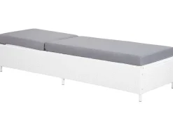 Beliani Aurinkotuoli Valkoinen Turin Ii Fashion