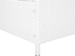 Beliani Aurinkotuoli Valkoinen Turin Ii Fashion