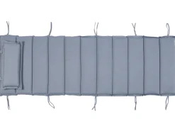Beliani Aurinkotuolin Pehmuste Harmaansininen 180 X 60 Cm Brescia Flash Sale