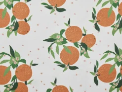 Beliani Aurinkotuolin Vaihtokangas Appelsiinit Valkoinen/Oranssi 2 Kpl Anzio/Avellino Online