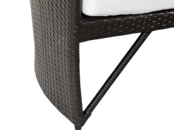 Beliani Aurinkovuode Polyrottinki Poyta Tummanruskea Sylt Lux Hot