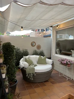 Beliani Aurinkovuode Polyrottinki Vaaleanruskea Sylt Online