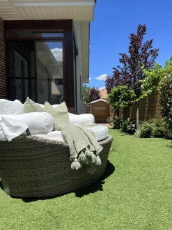 Beliani Aurinkovuode Polyrottinki Vaaleanruskea Sylt Online