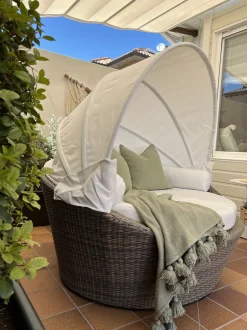 Beliani Aurinkovuode Polyrottinki Vaaleanruskea Sylt Online