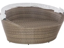 Beliani Aurinkovuode Polyrottinki Vaaleanruskea Sylt Online