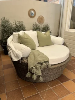 Beliani Aurinkovuode Polyrottinki Vaaleanruskea Sylt Online