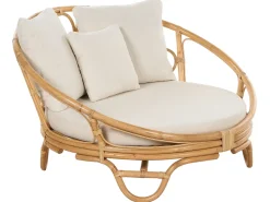 Beliani Aurinkovuode Rottinki Luonnonvari 2 Kpl Rossano Clearance