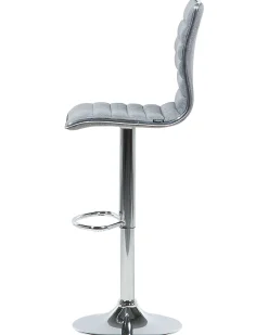 Beliani Baarijakkara Kangas Harmaa 2 Kpl Lucerne Best Sale