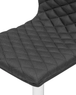 Beliani Baarijakkara Kangas Musta 2 Kpl Orlando Sale