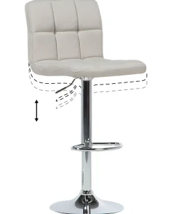 Beliani Baarijakkara Kangas Vaalea Beige 2 Kpl Marion Outlet