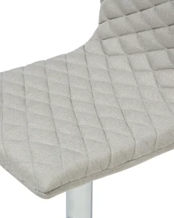 Beliani Baarijakkara Kangas Vaalea Beige 2 Kpl Orlando Hot