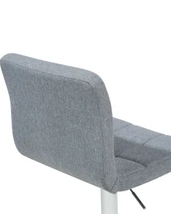 Beliani Baarijakkara Kangas Vaaleanharmaa 2 Kpl Marion Cheap