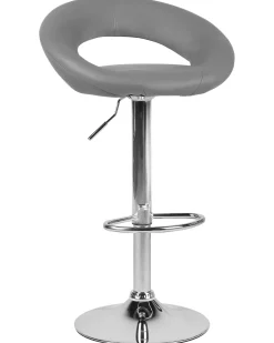 Beliani Baarijakkara Keinonahka Harmaa 2 Kpl Peoria Online