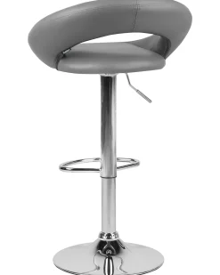 Beliani Baarijakkara Keinonahka Harmaa 2 Kpl Peoria Online