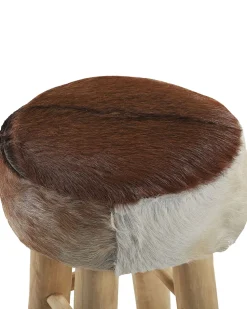 Beliani Baarijakkara Lampaannahka Vaalea Puu Walton Discount