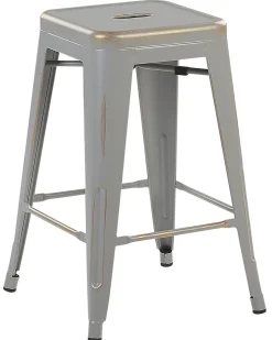 Beliani Baarijakkara Teras Hopea/Kulta 60 Cm 2 Kpl Cabrillo Outlet