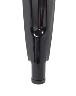 Beliani Baarijakkara Teras Musta 60 Cm 2 Kpl Cabrillo Shop