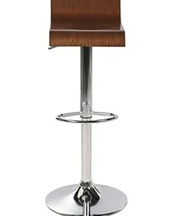 Beliani Baarijakkara Tumma Puu 2 Kpl Valencia Best Sale