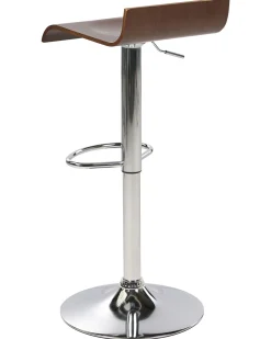 Beliani Baarijakkara Tumma Puu 2 Kpl Valencia Best Sale