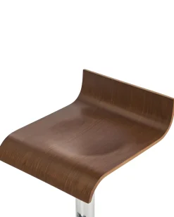 Beliani Baarijakkara Tumma Puu 2 Kpl Valencia Best Sale