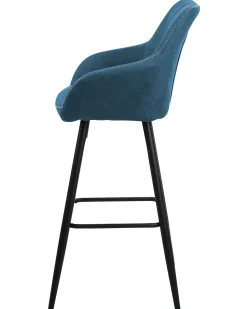 Beliani Baarituoli Kangas Merensininen 2 Kpl Darien Cheap