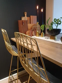 Beliani Baarituoli Teras Kulta 2 Kpl Preston Cheap