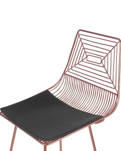 Beliani Baarituoli Teras Ruusukulta 2 Kpl Bisbee Online