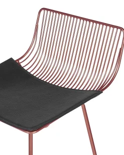 Beliani Baarituoli Teras Ruusukulta 2 Kpl Fredonia Store