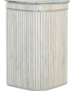 Beliani Bambukori Harmaa 42 X 30 Cm Badulla Best Sale