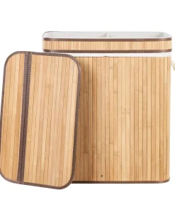 Beliani Bambukori Vaalea Puu 52 X 34 Cm Kalthota Flash Sale