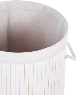Beliani Bambukori Valkoinen 40 Cm Sannar Cheap