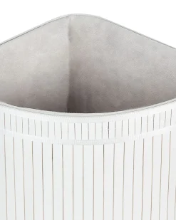 Beliani Bambukori Valkoinen 42 X 30 Cm Badulla Flash Sale