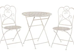 Beliani Bistropoytasetti Rauta Beige Trieste Best Sale