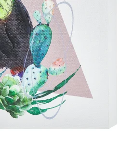 Beliani Canvas-Taulu Monivarinen 30 X 30 Cm 3 Kpl Setti Menaka Best Sale