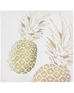 Beliani Canvas-Taulu Vaaleanpunainen/Kulta 30 X 30 Cm 3 Kpl Apesika New