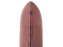 Beliani Divaani Bluetooth-Kaiuttimella Ja Usb-Portilla Sametti Vaaleanpunainen Simorre Clearance