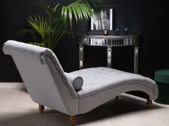 Beliani Divaani Kangas Harmaa Muret Clearance