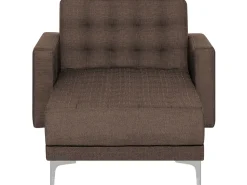 Beliani Divaani Kangas Tummanruskea Aberdeen Sale