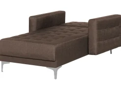 Beliani Divaani Kangas Tummanruskea Aberdeen Sale